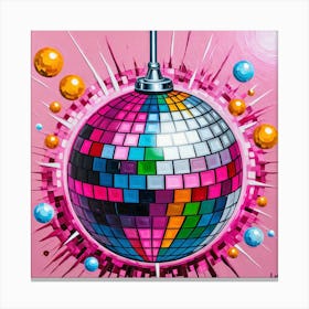 Disco Ball 11 Canvas Print