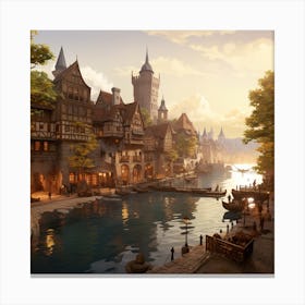 Elder Scrolls Canvas Print