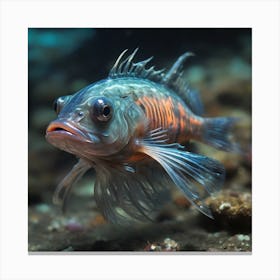 Colorful Ocean Fish Canvas Print