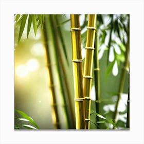 Bamboo Trees 1 Canvas Print