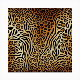 Leopard Background Canvas Print