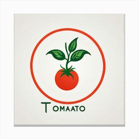 Tomato Logo 2 Canvas Print