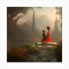 Fairytale Love Canvas Print