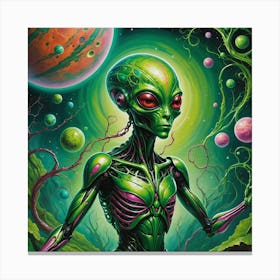 Alien 1 Canvas Print