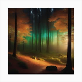 Mystical Forest Retreat 18 Canvas Print