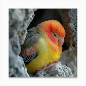 Lovebird Canvas Print