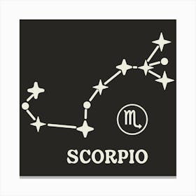 Scorpio Zodiac Sign Stampe su tela