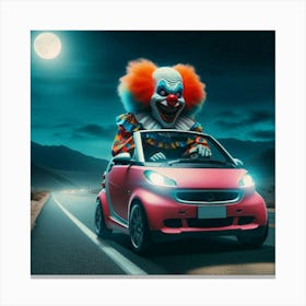 Clown Car Canvas Print