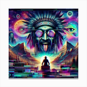 Psychedelic Art 37 Canvas Print