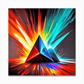 Pyramids Canvas Print