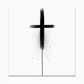 Cross Painting Canvas Print