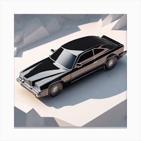 Lincoln Town Car Canvas Print