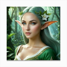 Elven Beauty 4 Canvas Print