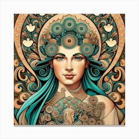 Mermaid Canvas Print