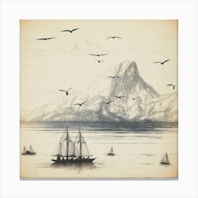 探検の航海 Voyage Of Exploration (XII) Canvas Print