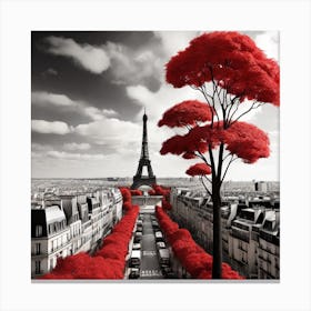 Paris city Canvas Print