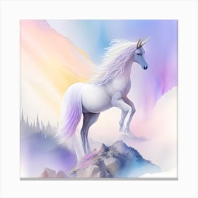 Gorgeous Unicorn Canvas Print