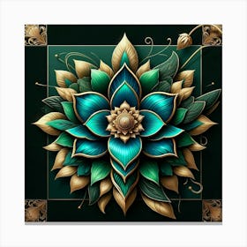 Lotus Flower 41 Canvas Print