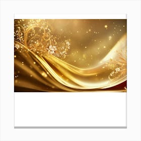 Gold Background Canvas Print