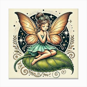 Tattoo Fairy 2 Canvas Print