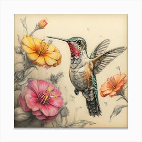 Hummingbird 61 Canvas Print