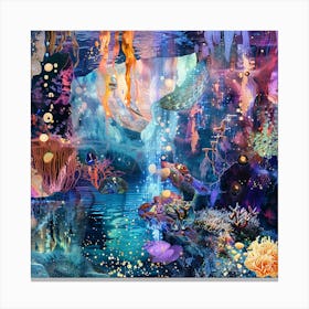 Mermaids Canvas Print