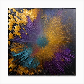 Explosion Canvas Print