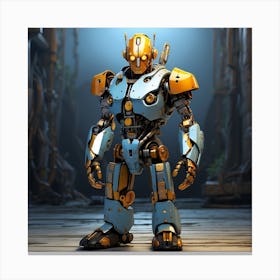 Robot 1 Canvas Print