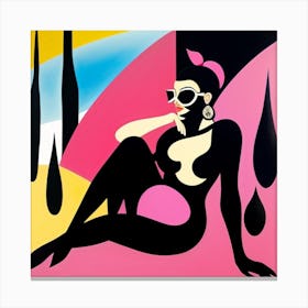 'Sexy Woman' Canvas Print