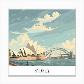 Sydney Harbour 1 Canvas Print