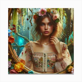 magic forest 1 Canvas Print