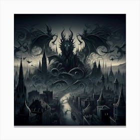 Dark Fantasy Art 6 Canvas Print