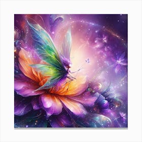 Fairy Flower Canvas Print