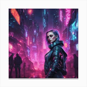 Cyberpunk 8 Canvas Print