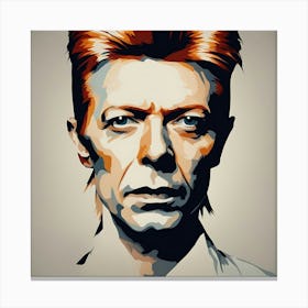 David Bowie portrait  Canvas Print