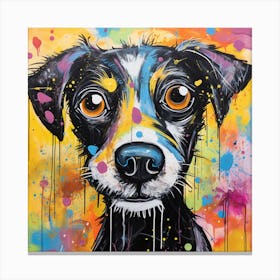 Zodiac Signs - Dog Canvas Print