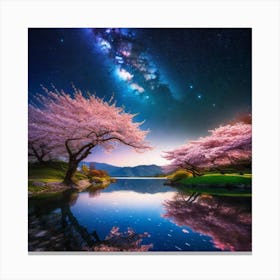 Cherry Blossoms 65 Canvas Print