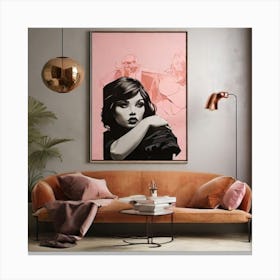 Sexy Girl Canvas Print