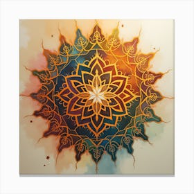 Mandala 4 Canvas Print