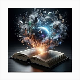stories in crystal Canvas Print