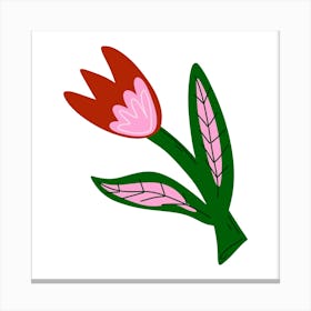Tulip Flower Canvas Print