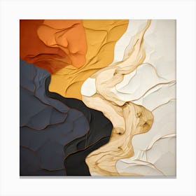 Whispering Abstract Canvas Print