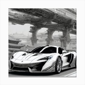 Mclaren P1 77 Canvas Print