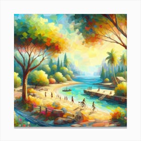 Summer'S Day Canvas Print