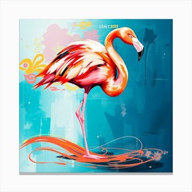 Flamingo 15 Canvas Print