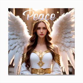 Peace - by Miezette Canvas Print