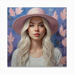 Portrait Of A Girl 2 Canvas Print