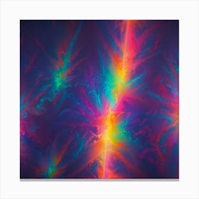 Abstract Psychedelic Painting Canvas Print