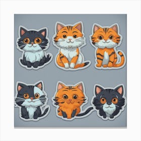 Cute Kittens 3 Canvas Print