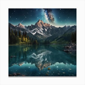 The Milky Way Canvas Print